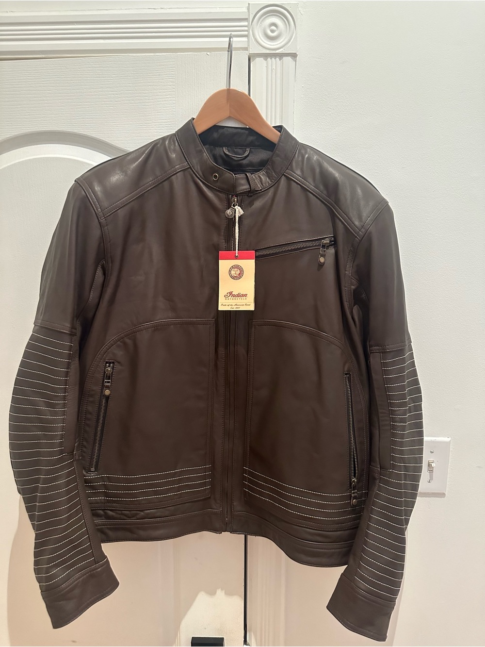 Men’s Leather Motorcycle Jacket